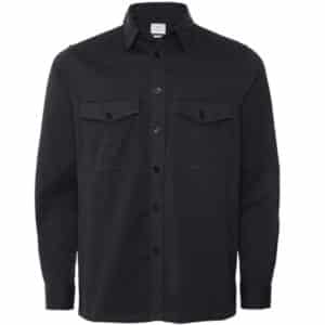 Paul Smith Black Long Sleeve 2 Pocket Casual Overshirt