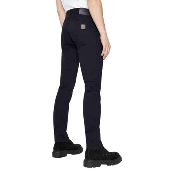 Armani Exchange Slim Fit Stretch Cotton Twill Navy Jeans 3
