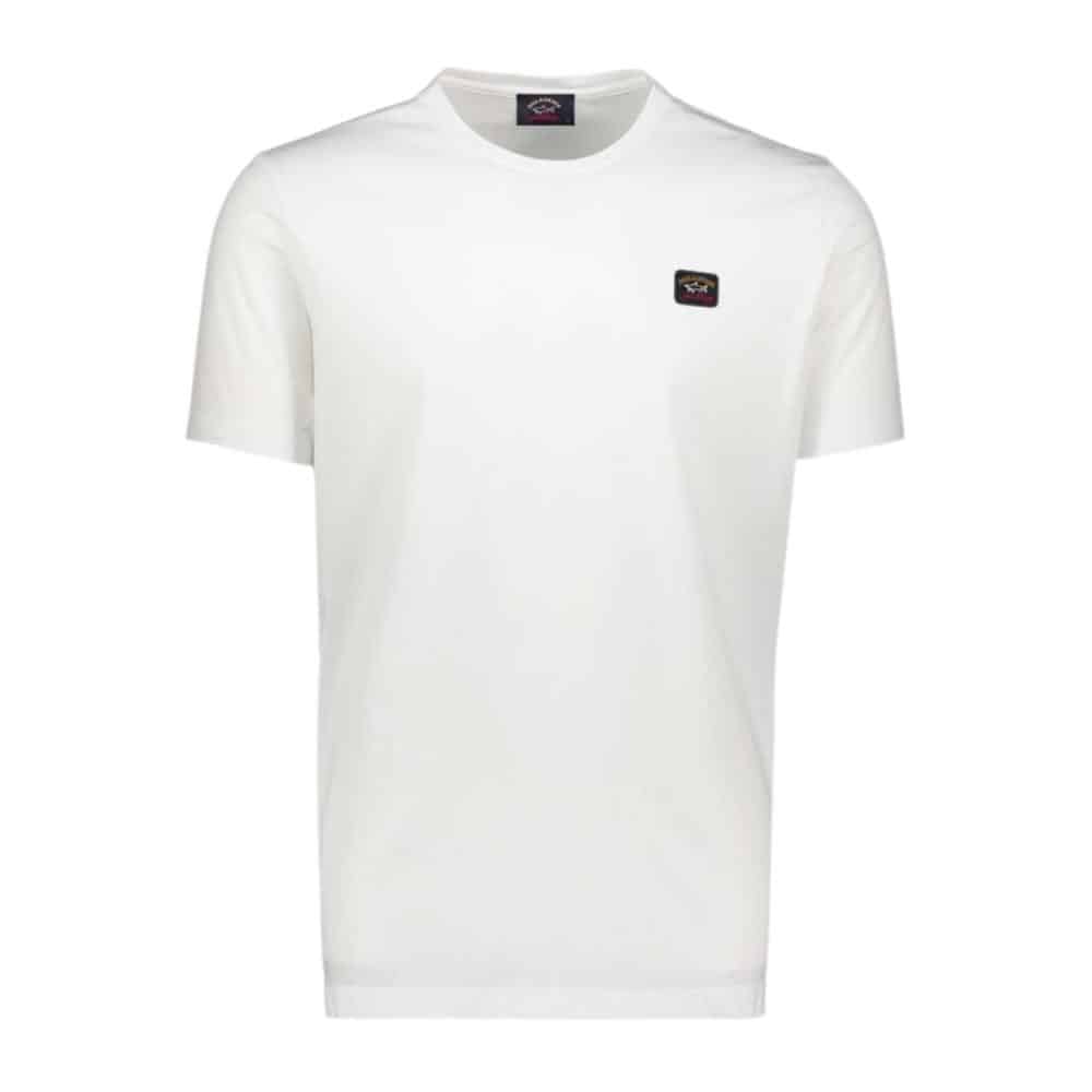 Paul Shark Organic Cotton White T Shirt