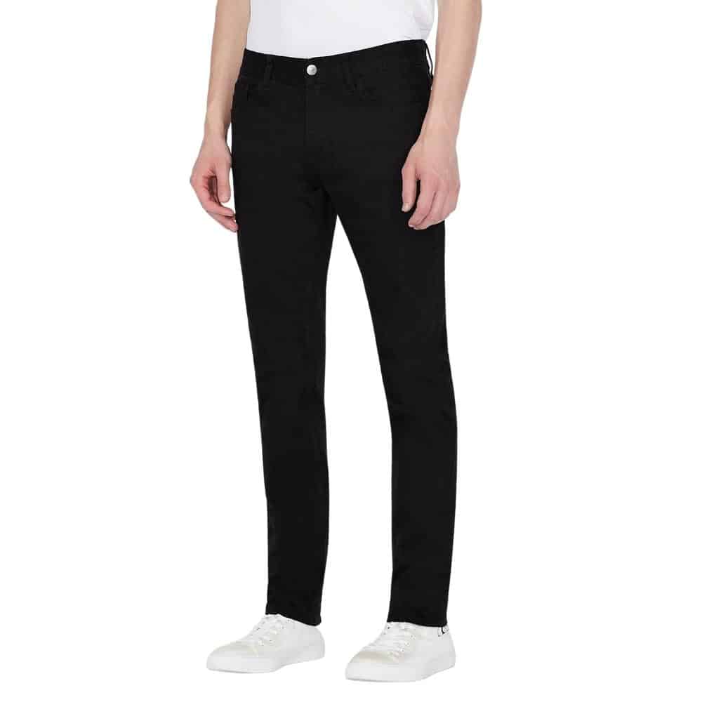 Armani Exchange Slim Fit Black Jeans 2