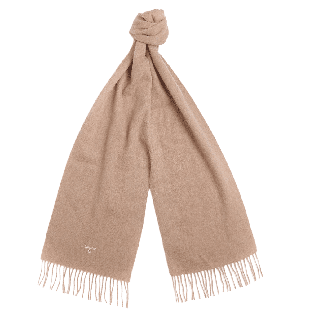 Barbour Light Brown Scarf