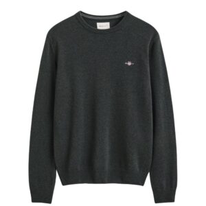 Gant Green SUPERFINE LAMBSWOOL Crew Neck Jumper