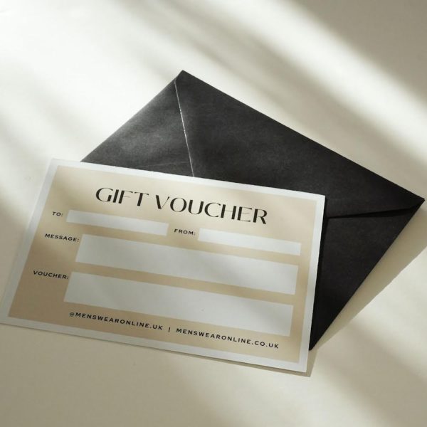 Menswear Online Physical Gift Card2
