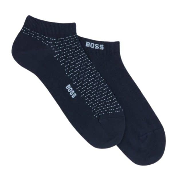 BOSS Trainer Socks Navy 2 pair