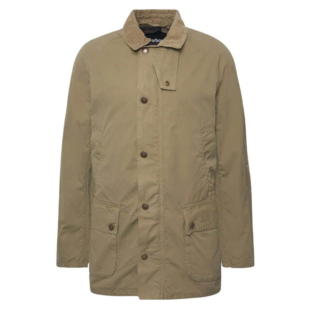 Barbour Ashby Olive Casual Front