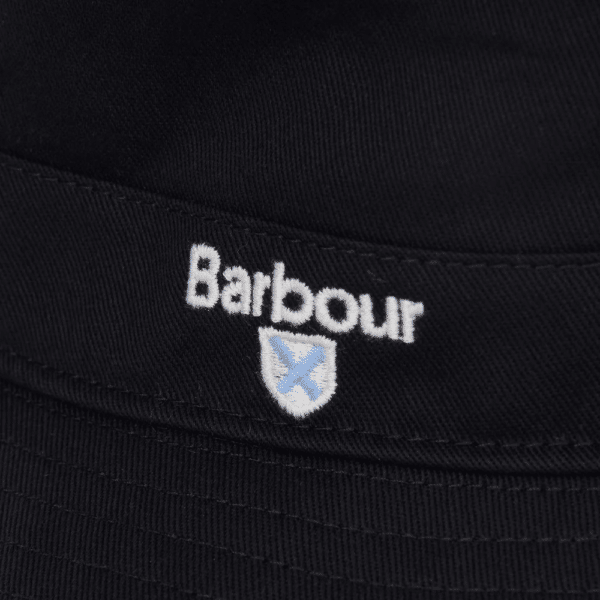 Barbour Black Bucket logo