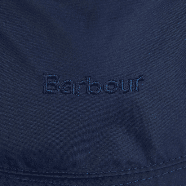 Barbour Clayton Navy Hat logo