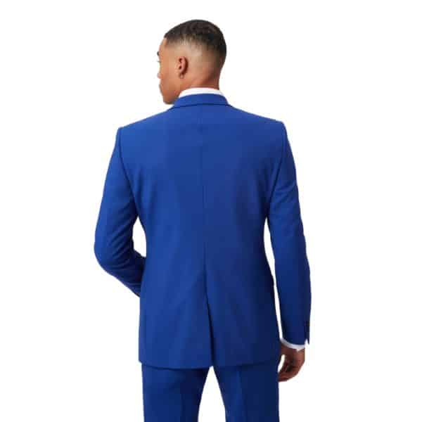 Without Prejudice Perrin Bright Blue Plain Suit 3