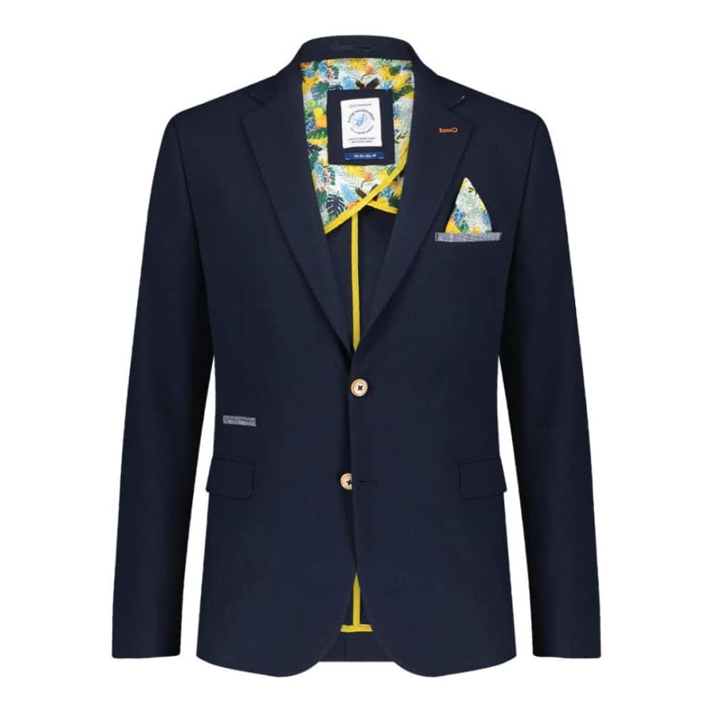 A Fish Named Fred Bubble Timeless Navy Jacket