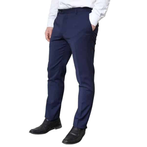 Benetti Peter Tailored Fit Ink Trousers 3