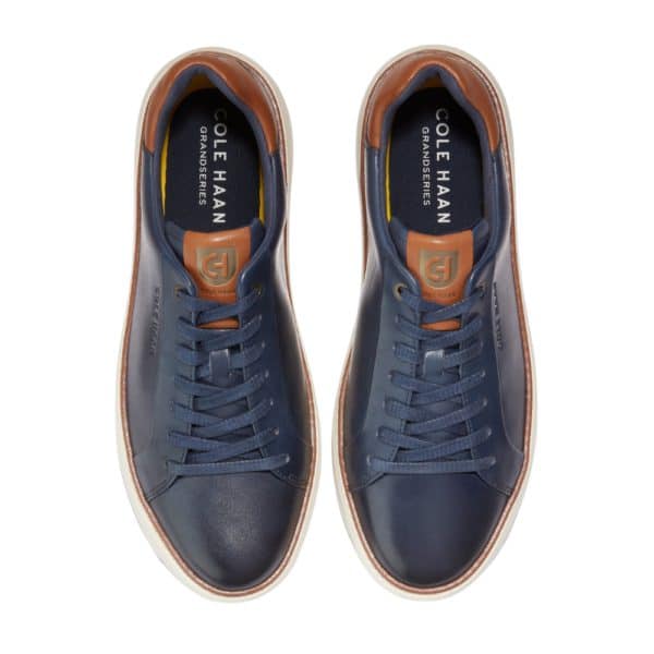 Cole Haan GrandPro Topspin Optic Navy Trainers 2