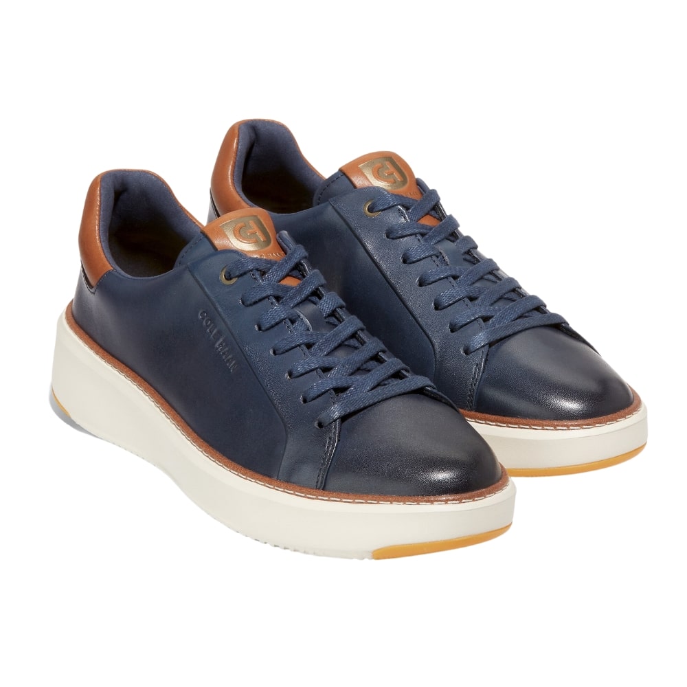 Cole Haan GrandPro Topspin Optic Navy Trainers
