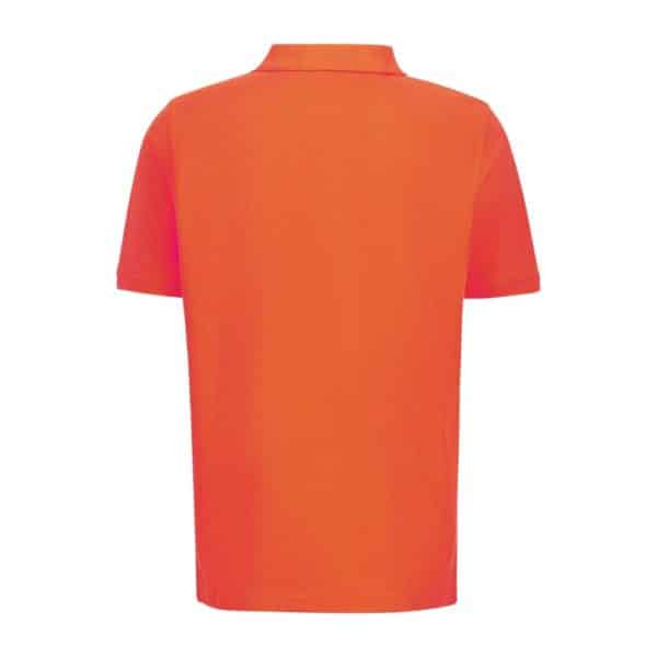 Fynch Hatton Cotton Tangerine Polo Shirt 2
