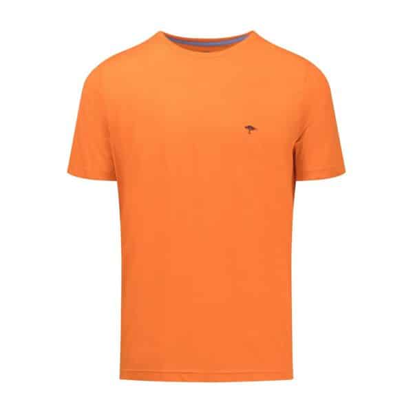 Fynch Hatton Tangerine Classic Crew Neck T Shirt