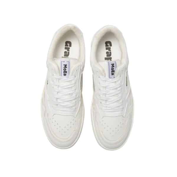 MoEa Gen1 Grapes Full White Trainers 3