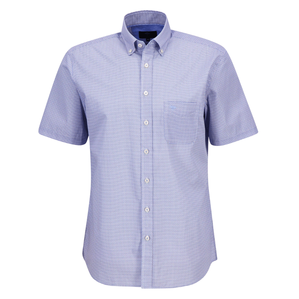 Fynch Hatton Sand SS Shirt Front