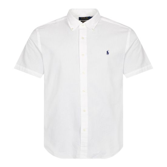 ralph lauren seersucker shirt white 32117 1 ct