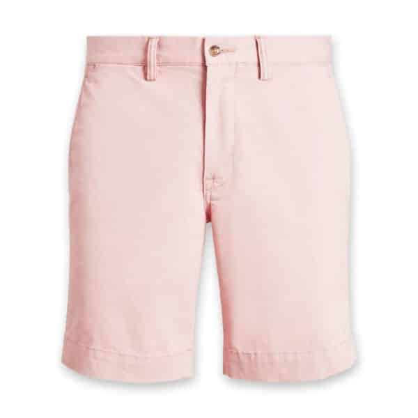 POLO RALPH LAUREN BEDFORD STRAIGHT FIT STRETCH PINK SHORTS