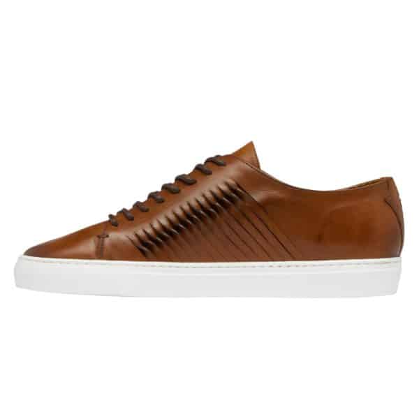 Oliver Sweeney Mozzalago Tan Cupsole Trainers 5