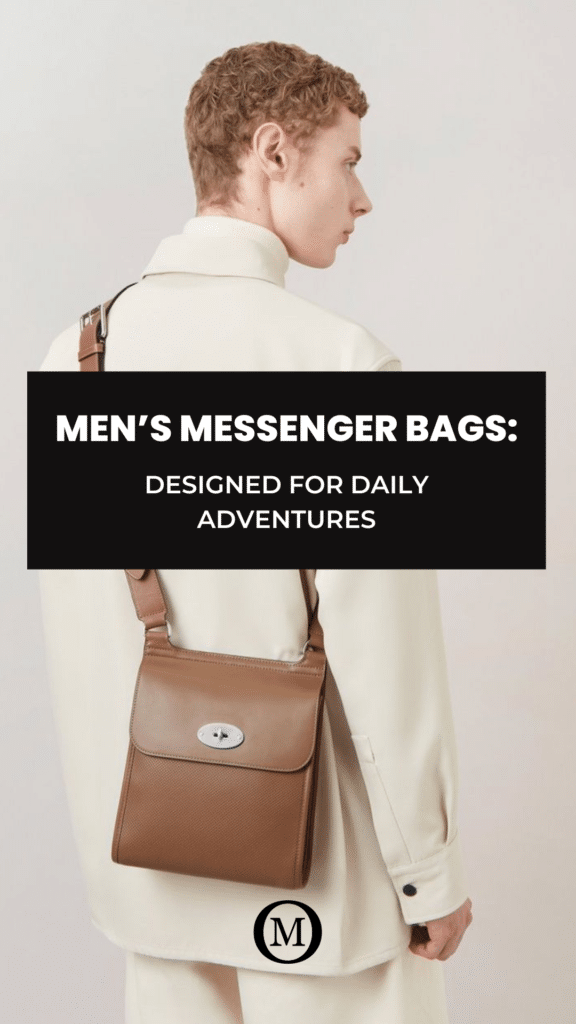 men's messenger bags pin