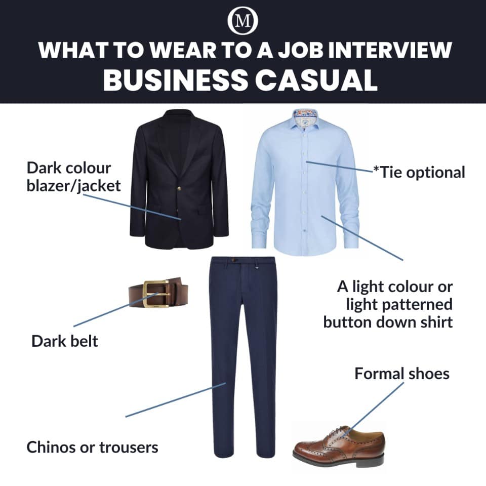 what to wear to a job interview business casual
