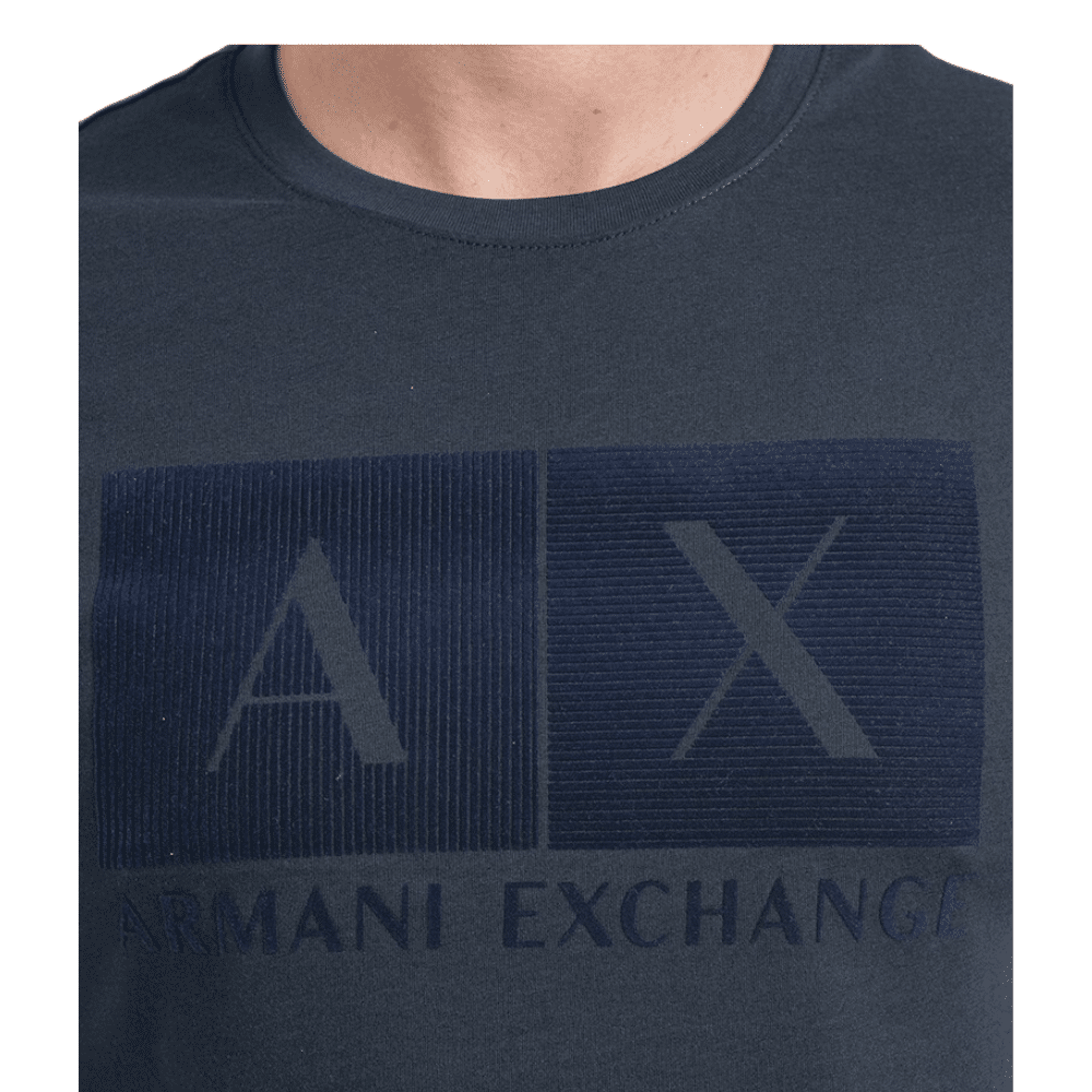 AX Velvet Logo T Shirt