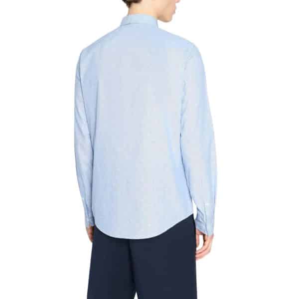 Armani Exchange Striped Polka Dot Slim Fit Shirt 3