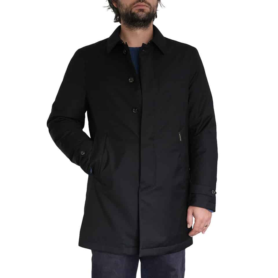 Montecore Tech Bi Stretch Fabric Black Raincoat