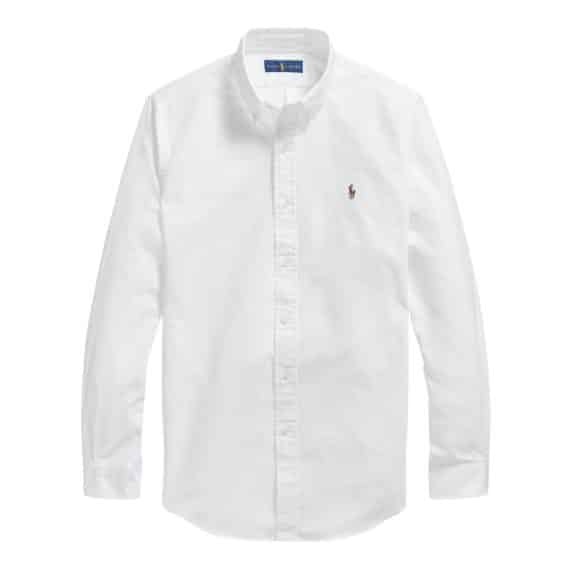 Ralph Lauren Custom Fit Textured Shirt White main image 1