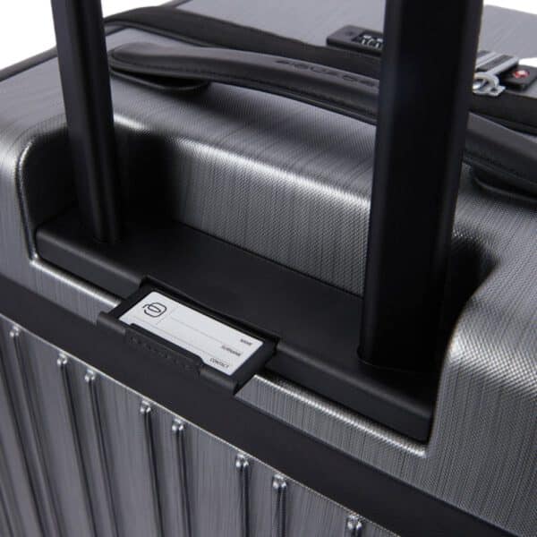 PIQUADRO Hard Side Spinner Leather Trims Medium With TSA Lock 5