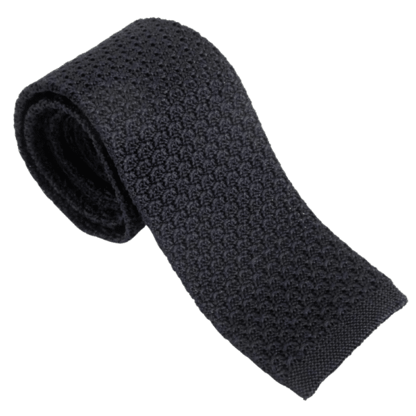 Van Buck Navy Knit tie