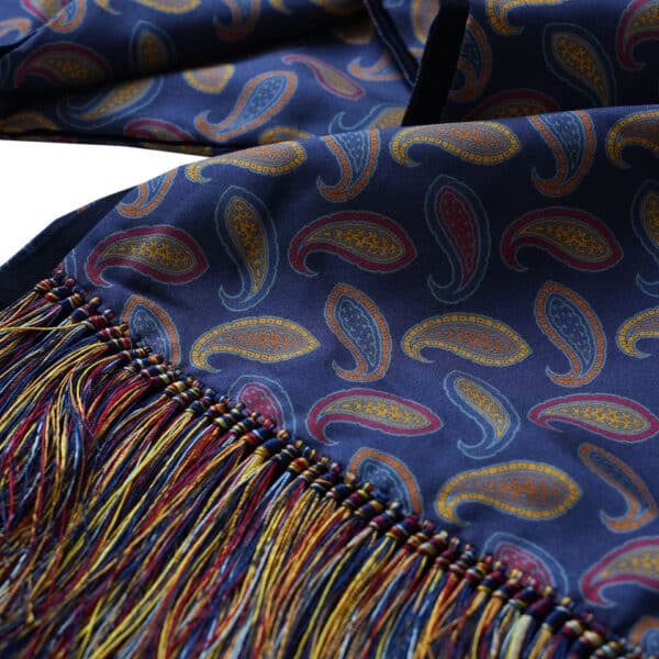 warwicks silk cashemere scarf with paisley pattern