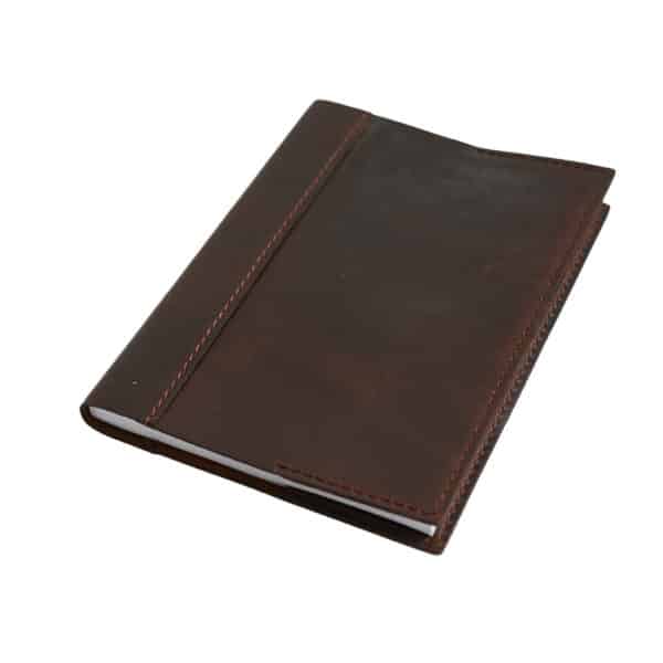 WARWICKS HERITAGE LEATHER COPPER BOOK COVER