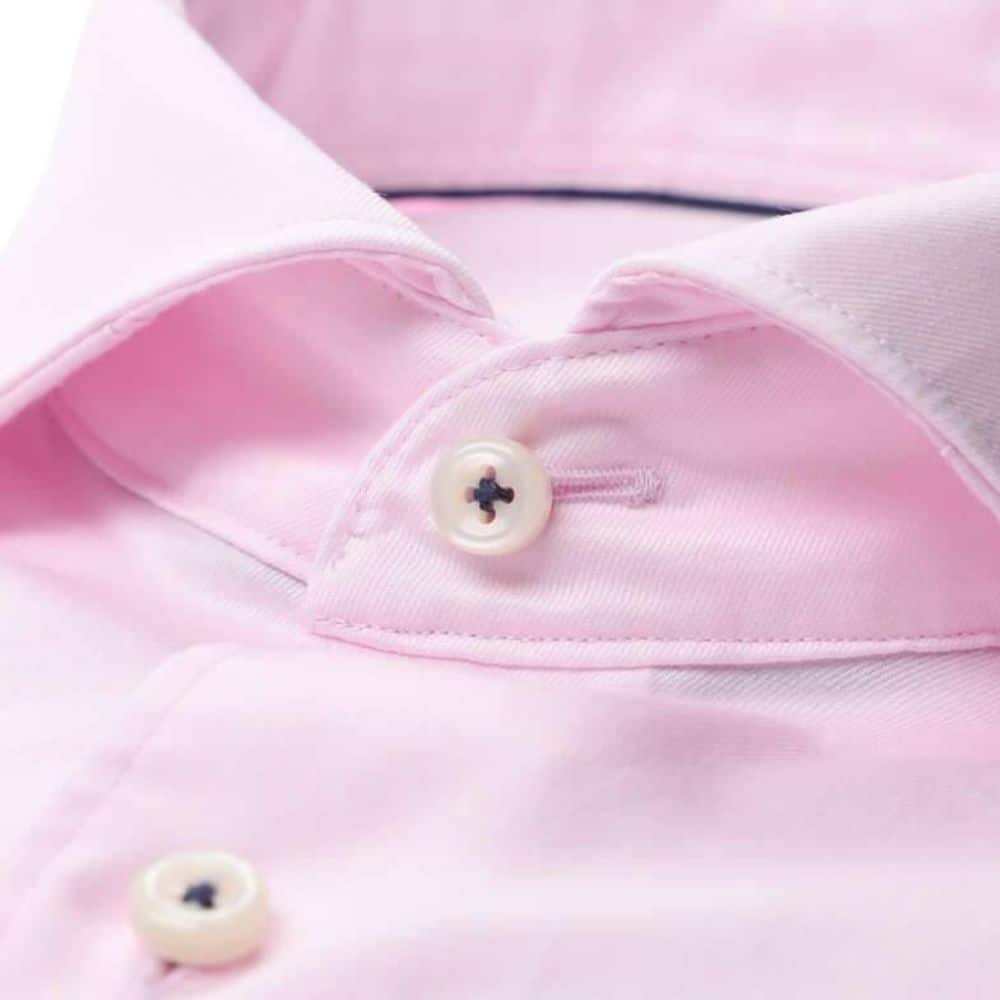 ETERNA Pink Slim Fit Shirt | Menswear Online