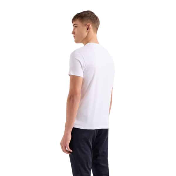 Armani Exchange AX Print Logo Regular Fit White T Shirt 3