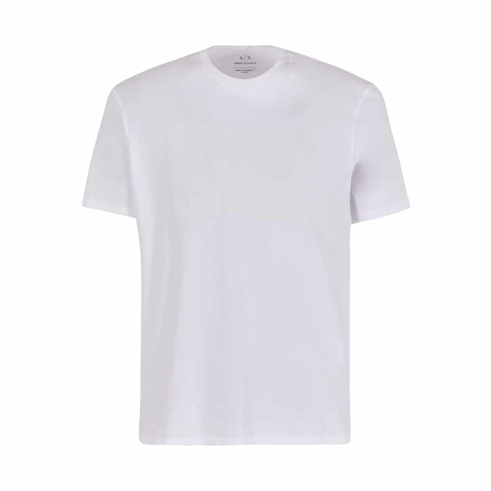 Armani Exchange AX Print Logo Regular Fit White T Shirt