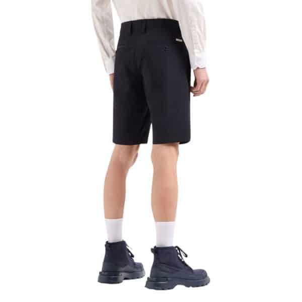 Armani Exchange Cotton Blend Navy Chino Shorts 3