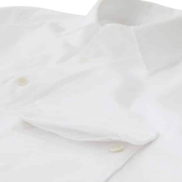 Belstaff Scale Garment Dye White Cotton Shirt 3