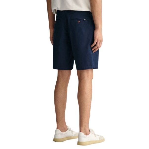 GANT Regular Fit Navy Chino Shorts 2