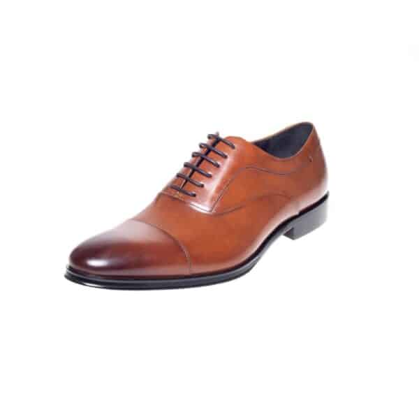 John White Guildhall Tan Capped Oxfords 4