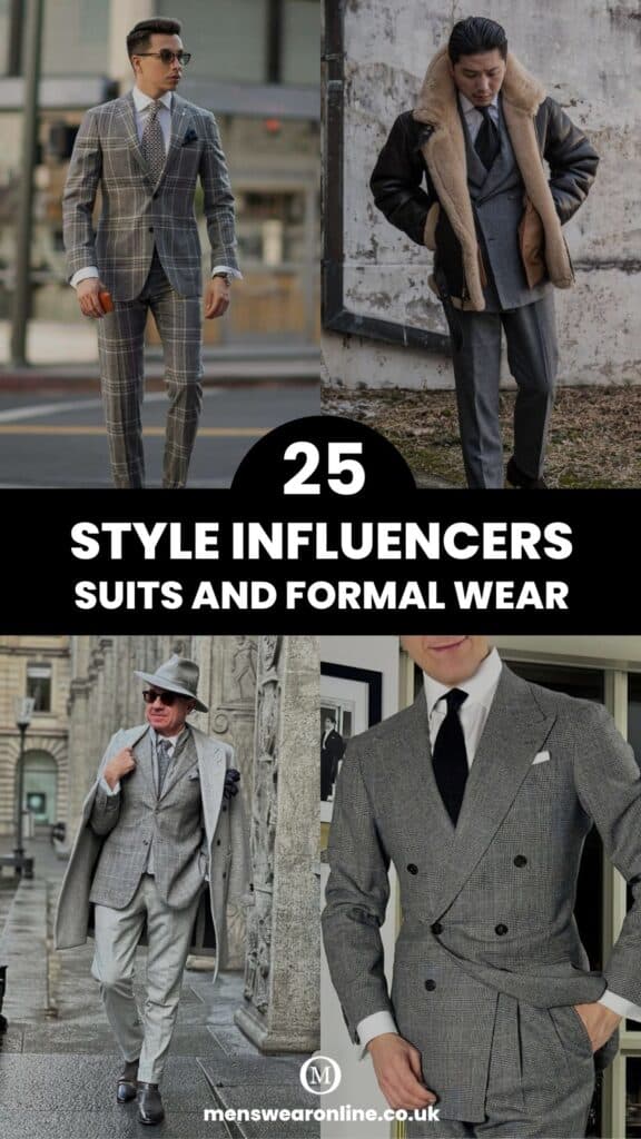 Mens Fashion Influencers Suits Formalwear