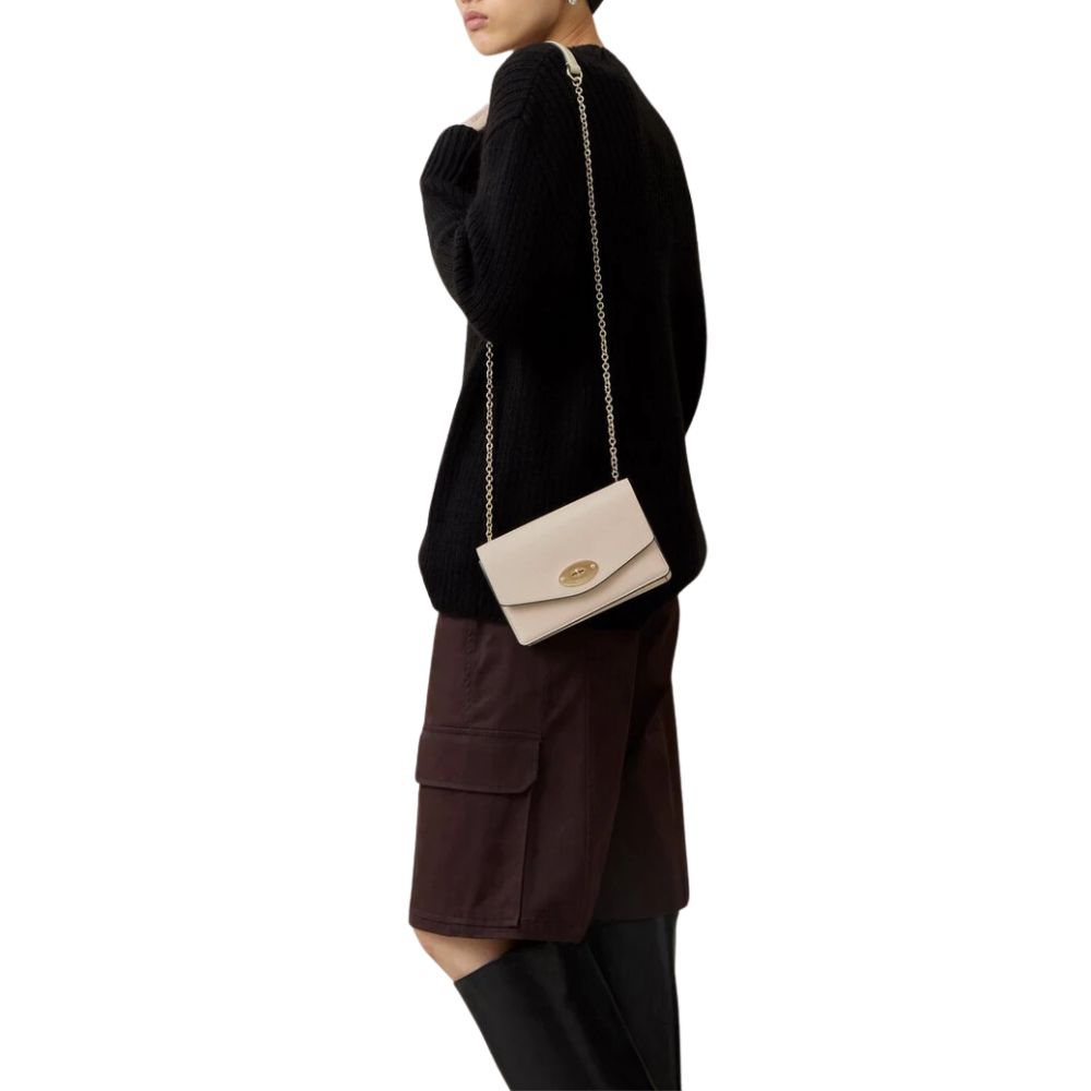 Mulberry Small Darley Chalk Small Classic Grain Bag