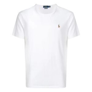 Polo Ralph Lauren Custom Slim Fit White T-shirt