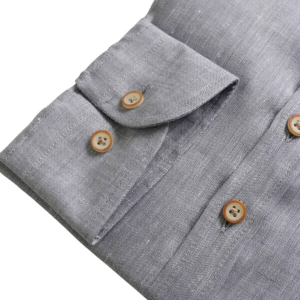 Warwicks grey linen shirt sleeve
