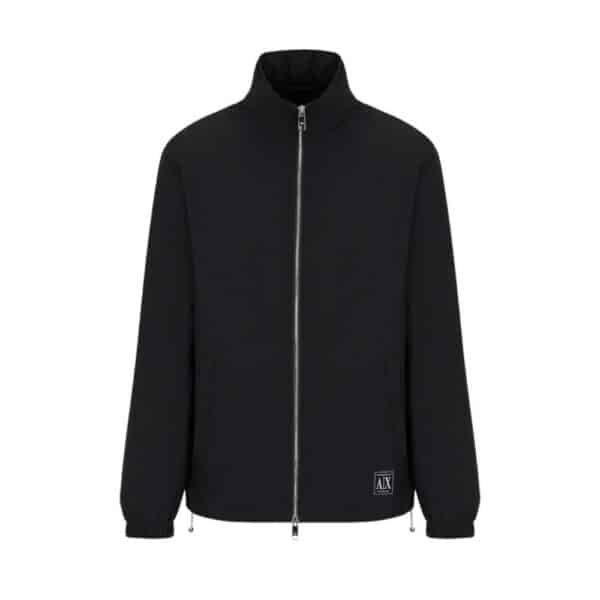 Armani Exchange Lightweight Nylon Black Jacket