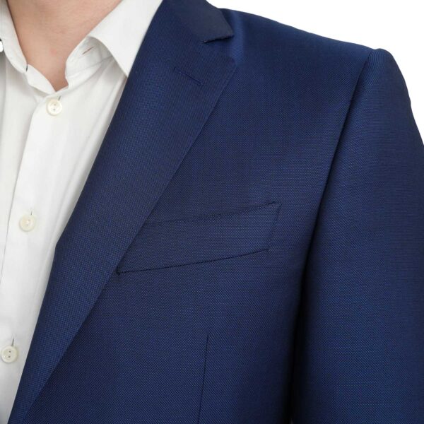 Canali Wool Mohair Birdseye Slim Fit Royal Blue Suit 1