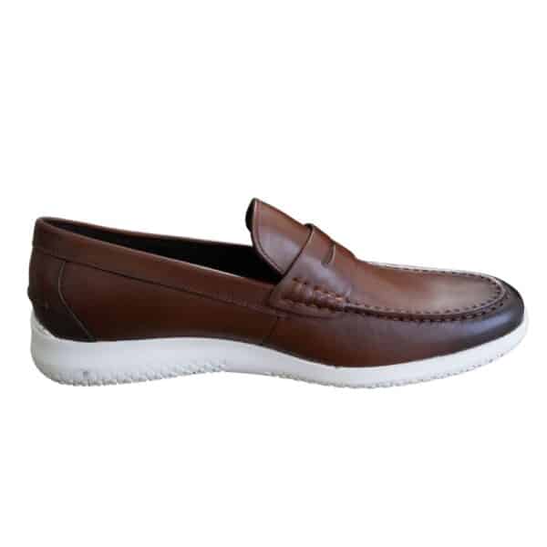 John White Cruise Hybrid Tan Boat Shoes1