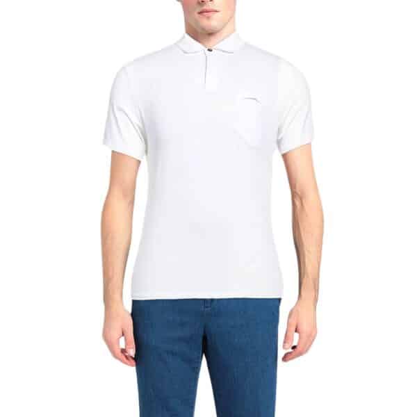 RRD White Polo Revo Shirt Front 1 Menswearonline