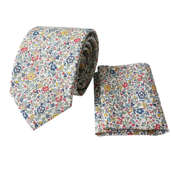 Van Buck Katie Millie Floral Liberty Fabric Cotton Multi Tie Set