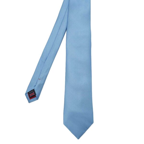 blue textured tie and pocket square set 3